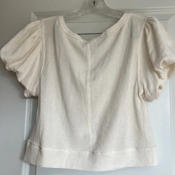 Free People Puff Sleeve Blouse - Picture 6 of 6